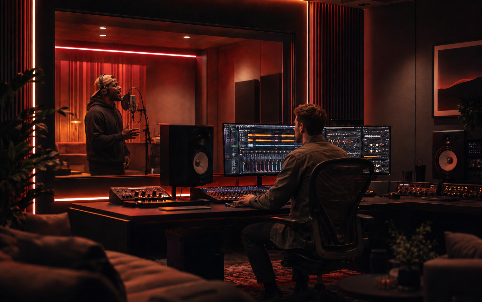 Inspelning i One Grace Studio